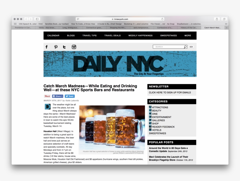 Catch March Madness While Eating And Drinking Well - New York City, transparent png
