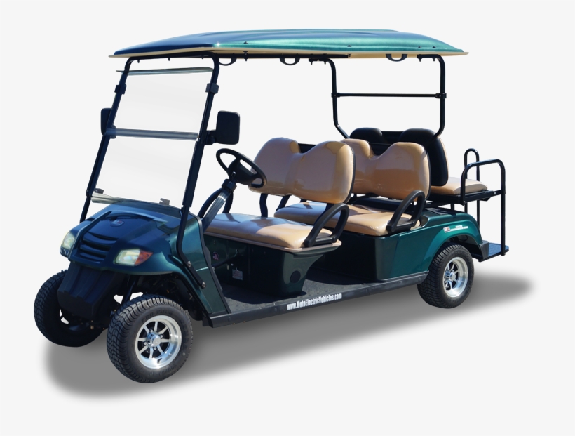 Motoev 6 Passenger Back To Back Golf Cart- Non Street - Golf Cart, transparent png