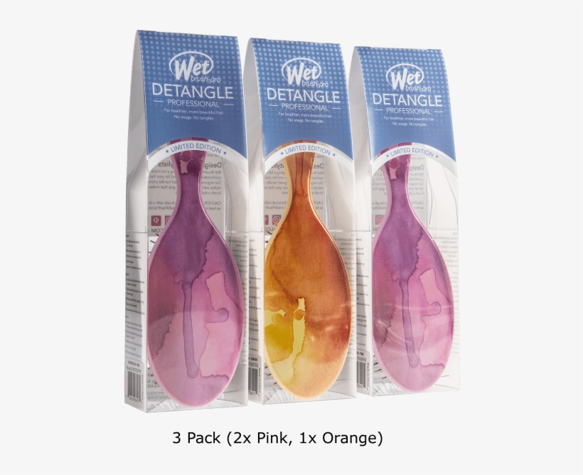 Wet Brush Wet Brush Pro Duo Strawberry, transparent png