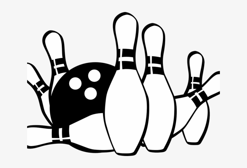 Bowling Graphic - Bowling Pin Clipart, transparent png