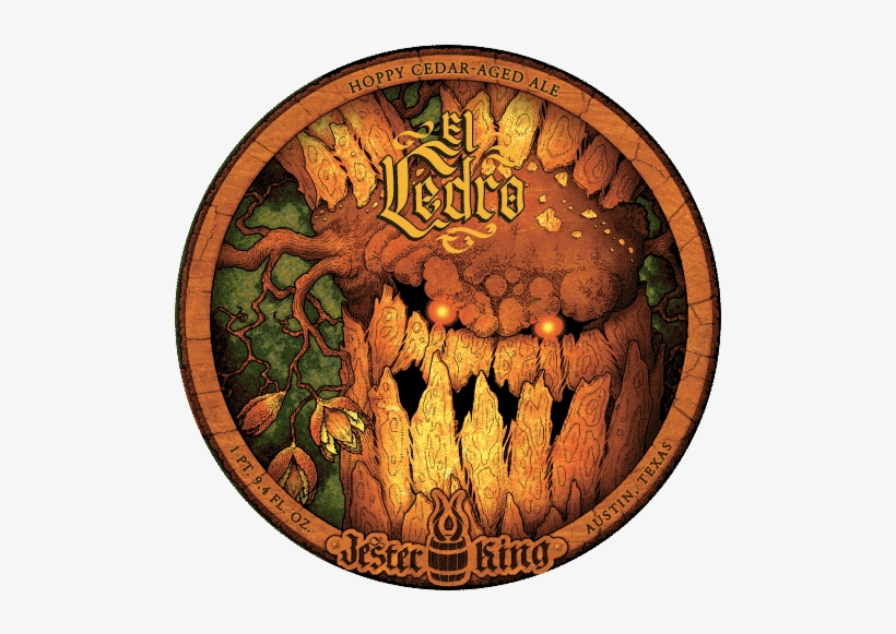 Jester King El Cedro - Jester King Brewery Labels, transparent png