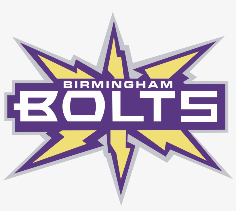 Birmingham Bolts Logo Png Transparent - Birmingham Thunderbolts, transparent png