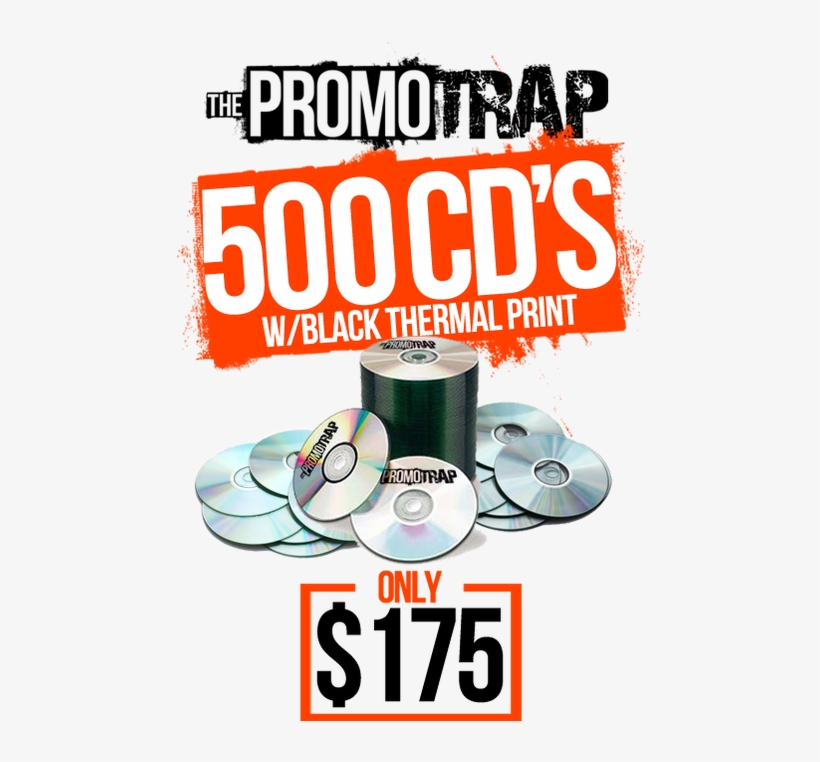 Prodisc Digital Audio 80-minute Cd-r - 100 Pack, transparent png