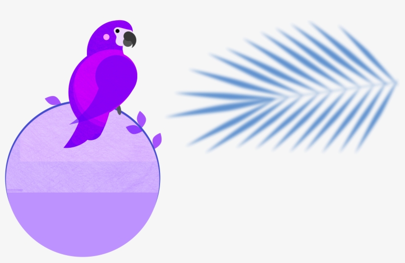Cloud Parrot - Parrot, transparent png