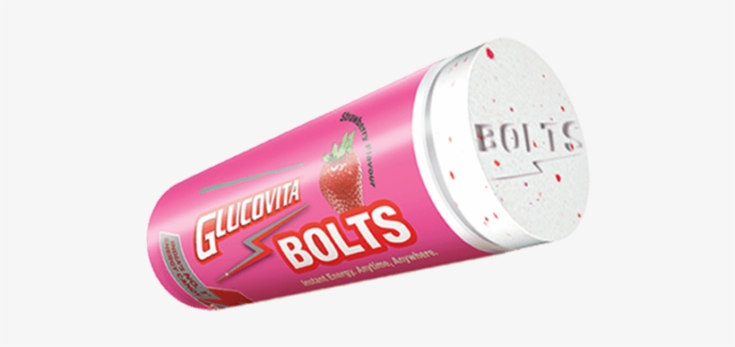 Glucovita Bolts - Strawberry - Glucovita Bolts Orange, transparent png