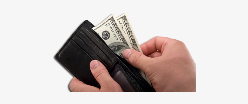 Repairs Insured Check With Your Insurance Company To - Money In Wallet Png, transparent png