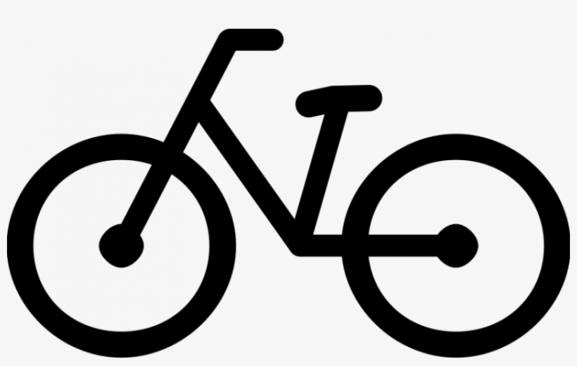 Bike Clipart Easy - Simple Bike - 851x500 PNG Download - PNGkit