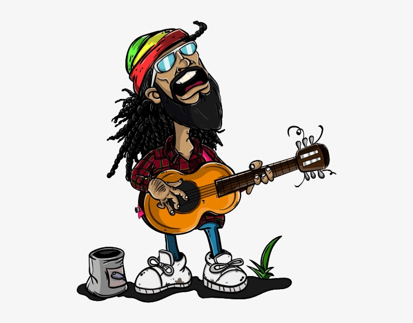Reggae Man Vape Mascot - Reggae Cartoon, transparent png