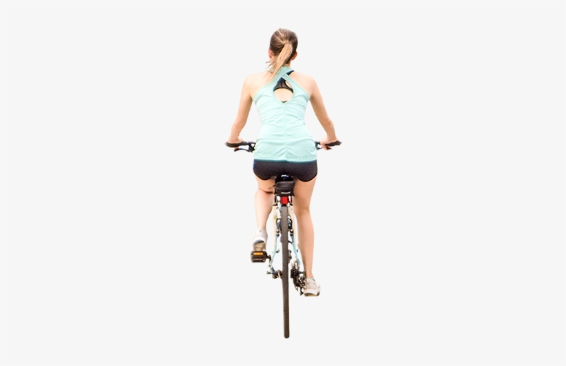 Woman Biking For Exercise - Girl, transparent png