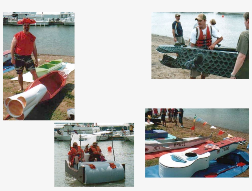 Cardboard Boats 17 - Inflatable, transparent png