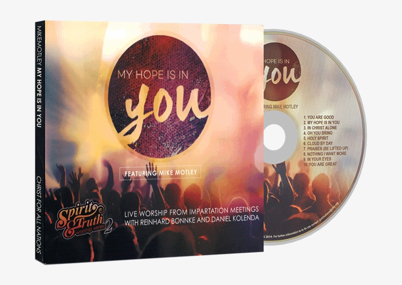 Cds - My Hope Is In You: Featuring Mike Motley [book], transparent png