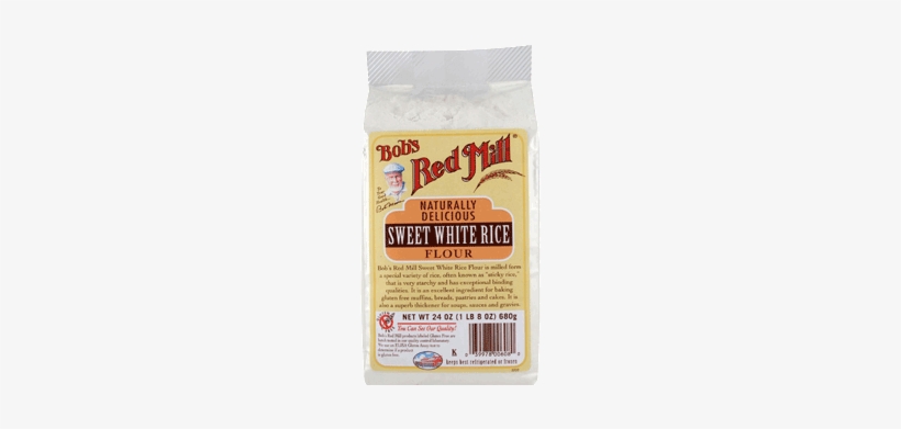 Bobs Red Mill Rice Flour Naturally Delicious Sweet - Bob's Red Mill Sweet Rice Flour, transparent png