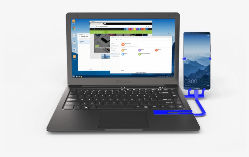 Is Your Smartphone Compatible With The Mirabook - Samsung Dex Laptop Dock, transparent png