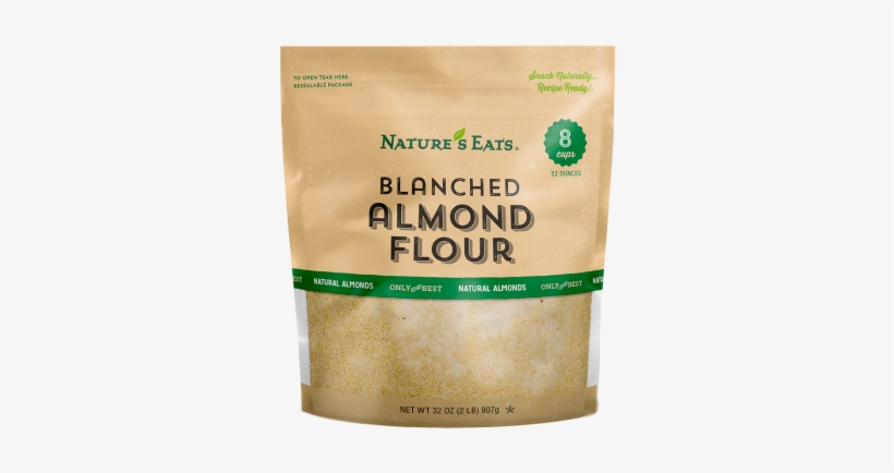 Blanched Almond Flour - Nature's Eats Sliced Almonds, 24 Oz, transparent png