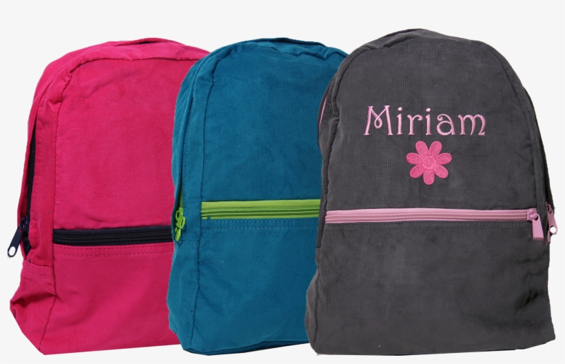 Corduroy Backpack Large - Backpack, transparent png