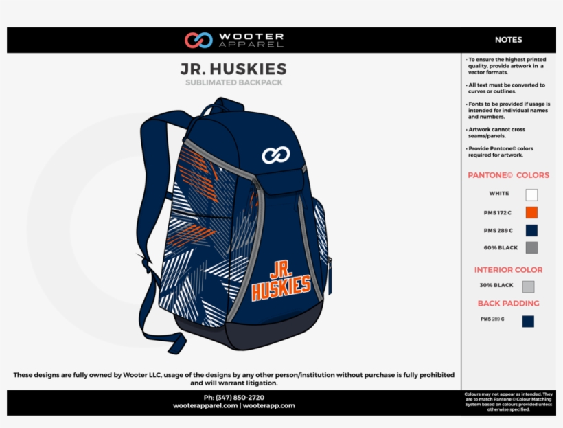 custom basketball backpack