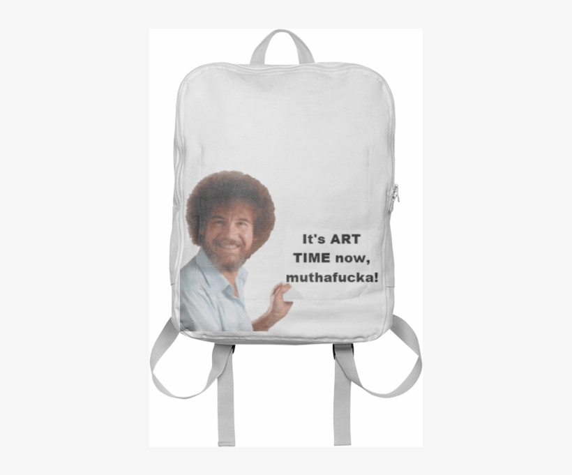 Bob Ross Backpack $65 - Bob Ross The Joy, transparent png
