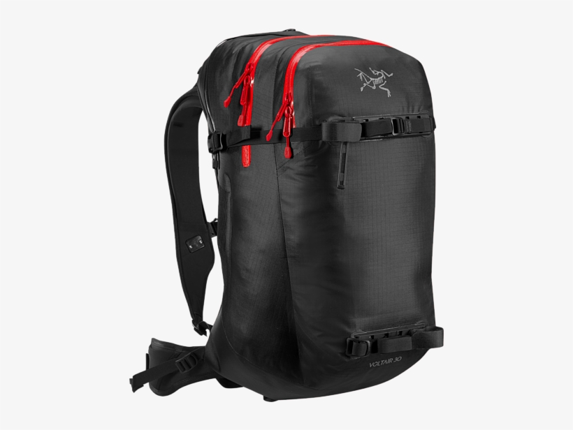 Voltair 30 Backpack - Arc'teryx Voltair 30 Avalanche Airbag Pack Black Regular, transparent png