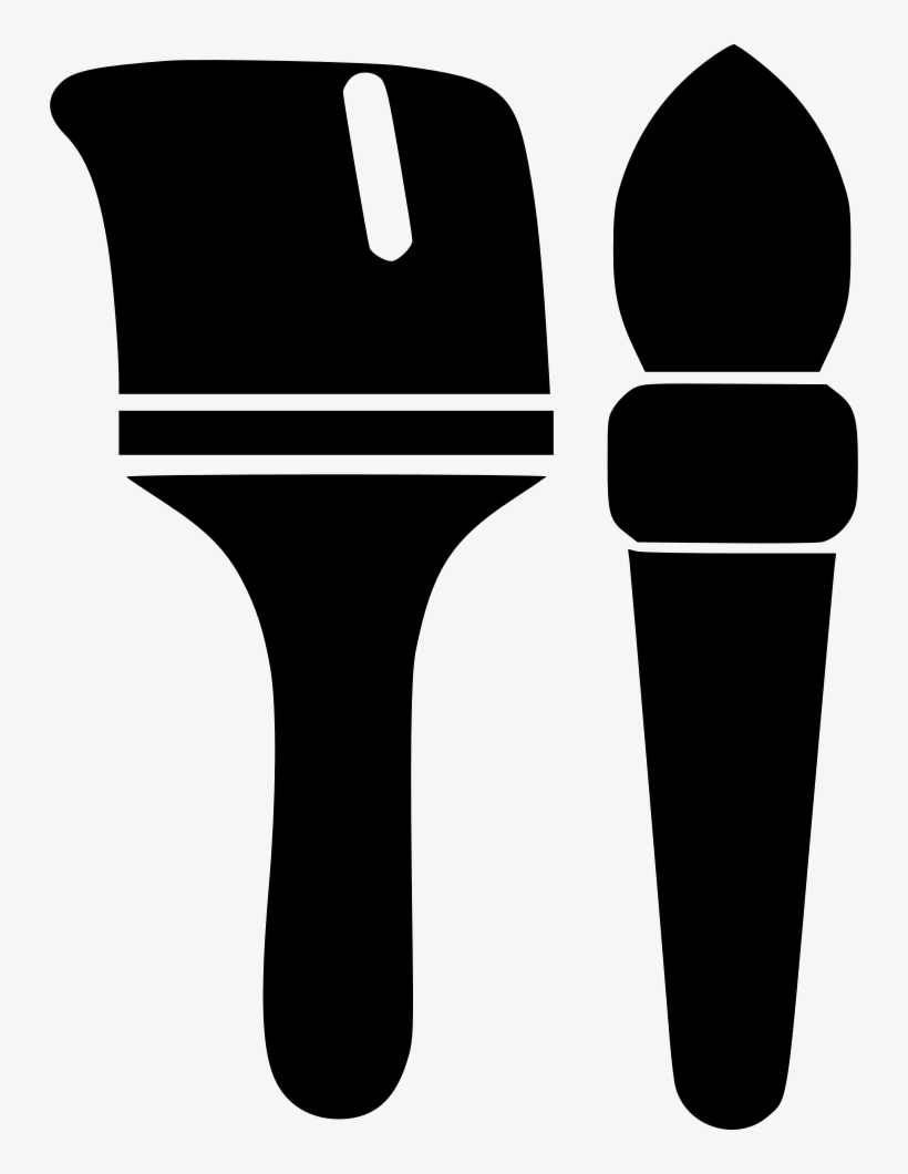 Paint Brushes -, transparent png
