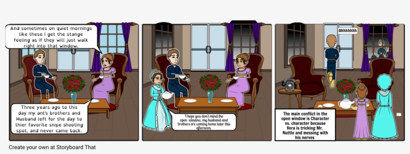 The Open Window - Cartoon, transparent png