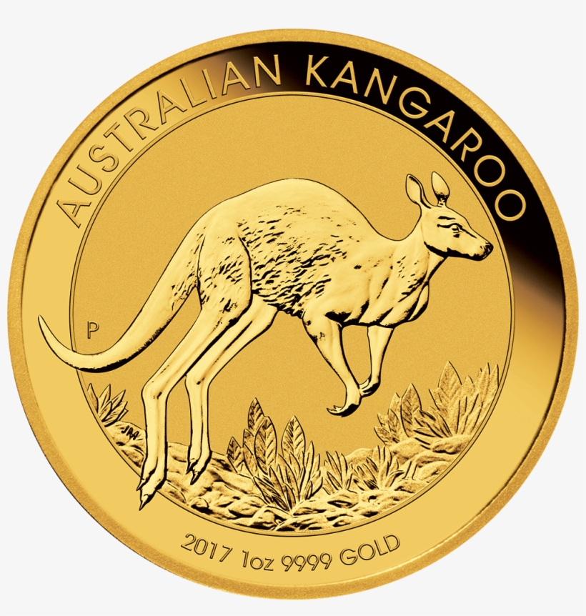 12cm Thick, One Tonne Gold Coin With A Face Value Of - Australian Kangaroo 1oz Gold, transparent png