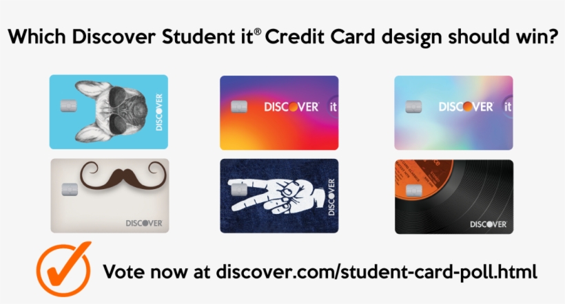 9, 2017 Discover Wants College Students To Make The - Discover Student Card Designs, transparent png