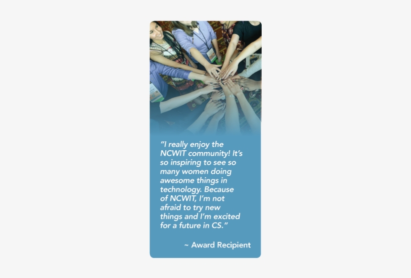 Ncwit Aspirations In Computing Community - Student, transparent png