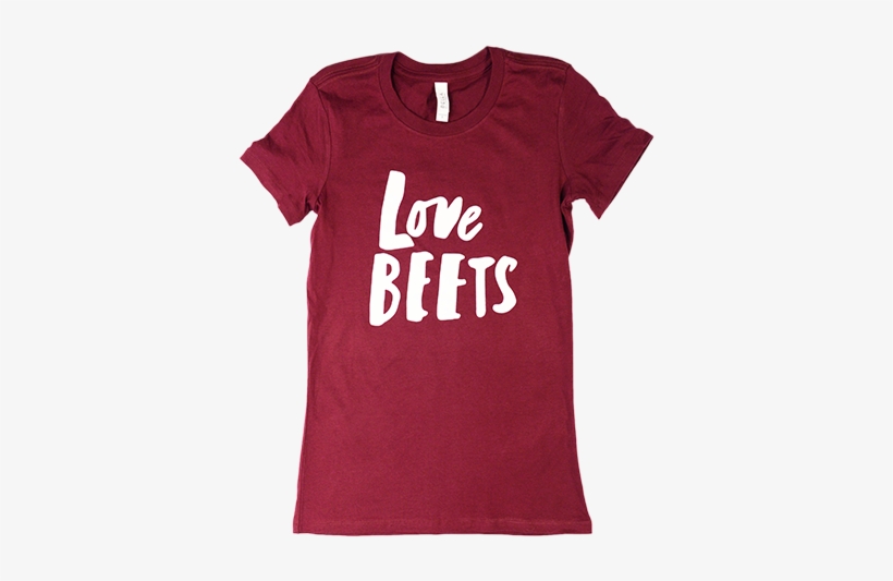 Love Beets Women's Tshirt - Love Beets - Organic Beet Juice - 14 Oz., transparent png