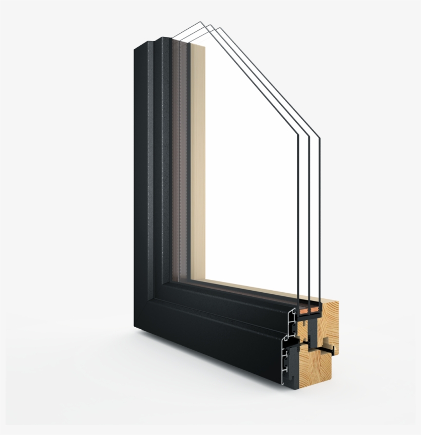 Historic Windows - Metal Fixed Window Detail, transparent png