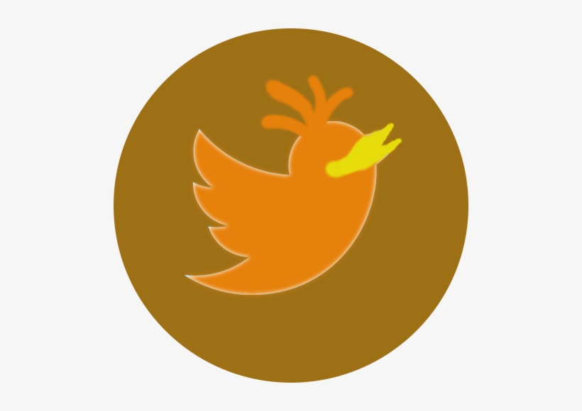 Twitter-button - Circle, transparent png