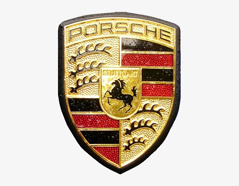 Porsche Hood Emblem - De Carros Logos - 489x641 PNG Download - PNGkit