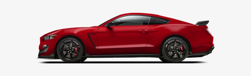 2018 Ford Mustang Shelby Gt350r - Shelby Mustang 2018 Side View, transparent png