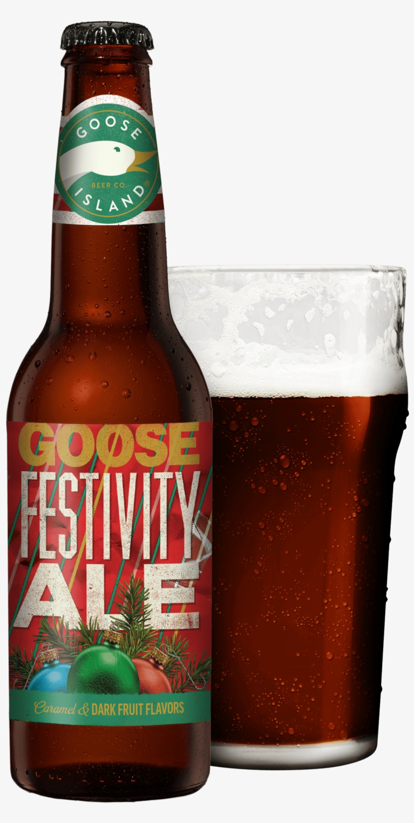 Festivity Ale - Goose Island Festivity Ale - 12 Fl Oz Bottle, transparent png