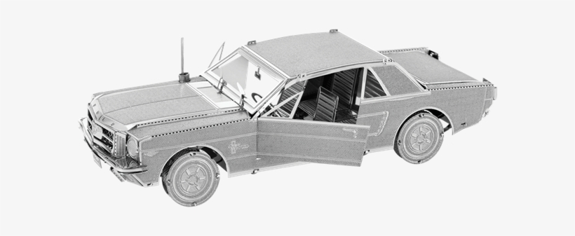 Picture Of 1965 Ford Mustang - Fascinations Metal Earth 1965 Ford Mustang Coupe 3d, transparent png