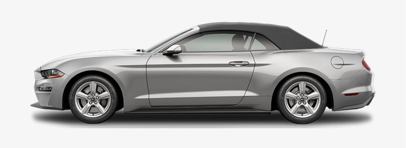 Ecoboost 2018 Ford Mustang Convertible Ecoboost - Ford Mustang Ingot Silver Convertible 2017, transparent png