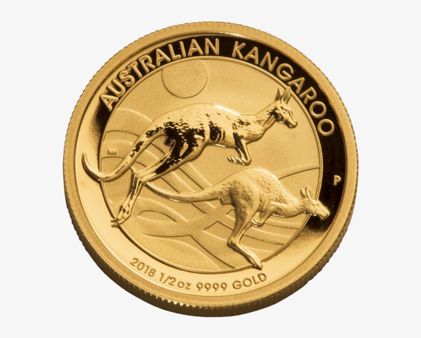 Sell Austria Gold 10 Corona - Australian Kangaroo Gold Coin 2018, transparent png