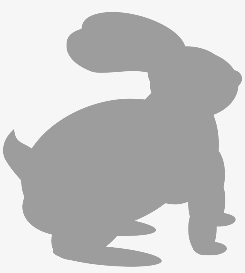 Svg Mammal Rabbit Bunny Free Image Icon Silh Png Rabbit - Custom Brown Bunny Shower Curtain, transparent png