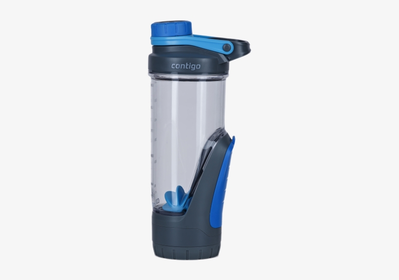 Kangaroo - Contigo Kangaroo Shake & Go Fit Deep Sea 720ml, transparent png
