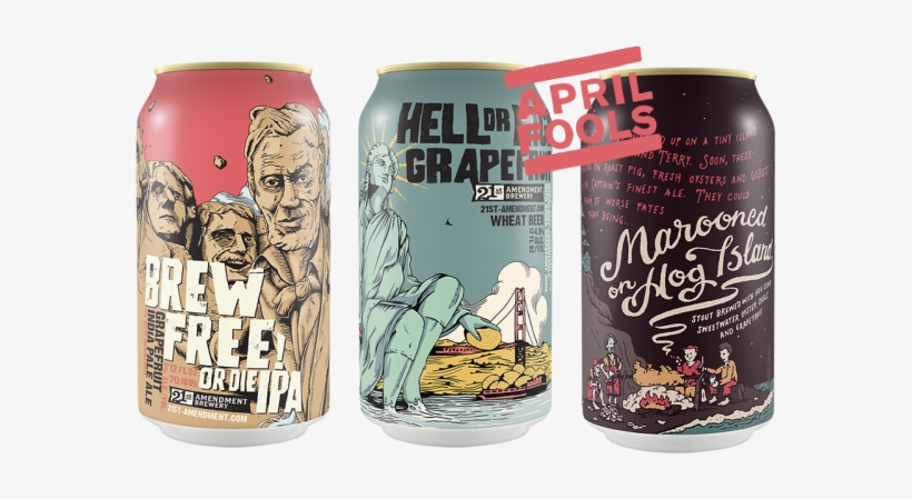 21st Amendment To Release Grapefruit-themed Lineup - 21st Amendment Hell Or High Watermelon Wheat Beer -, transparent png