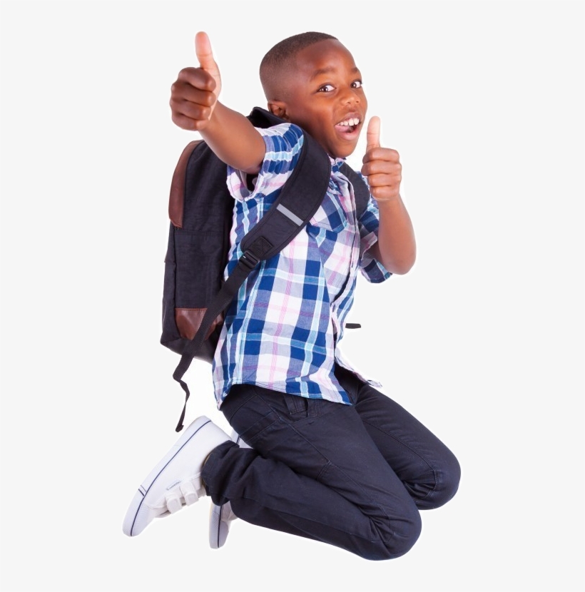 African American School Boy, transparent png