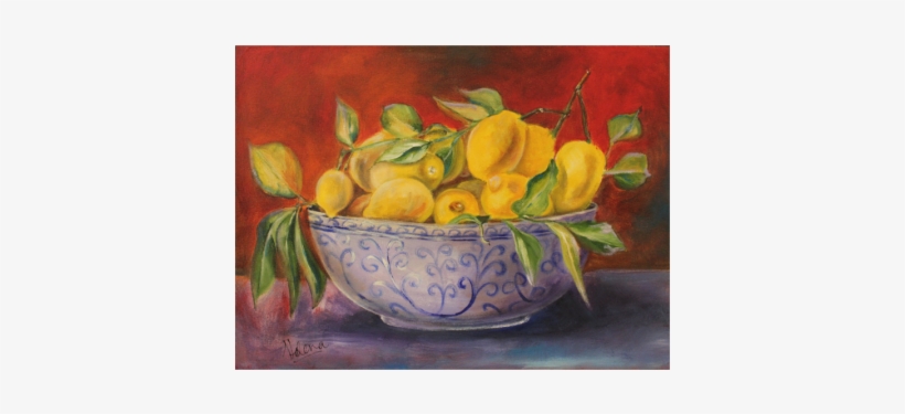 Lemons In Bowl, transparent png