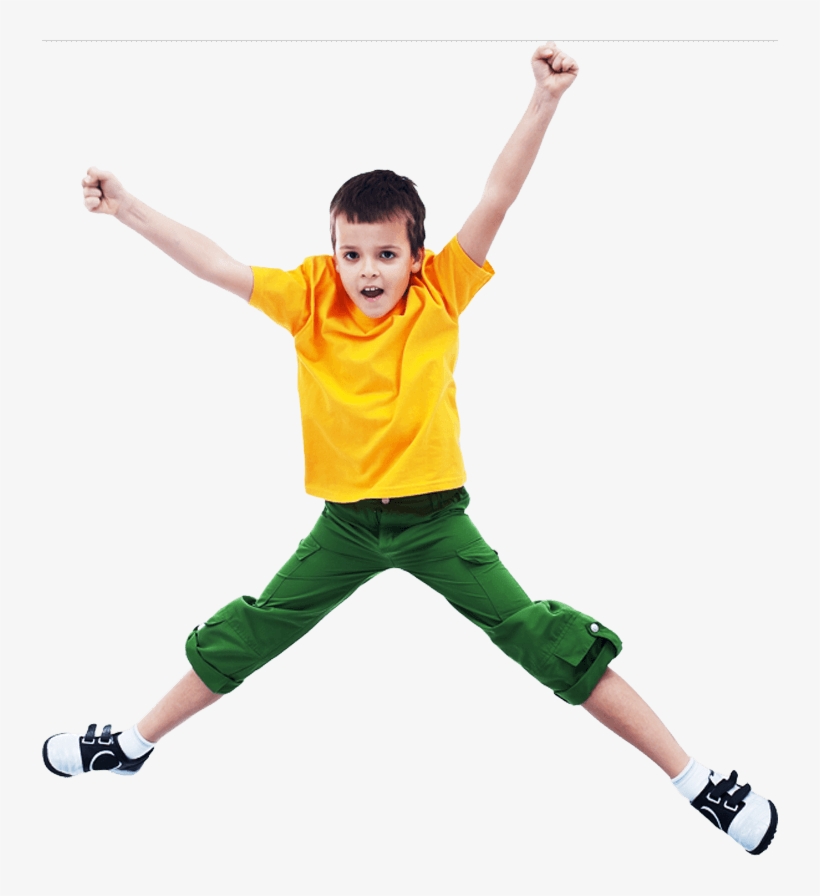 Child Jumping, transparent png