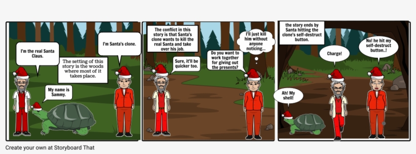 I'm The Real Santa Claus - Cartoon, transparent png