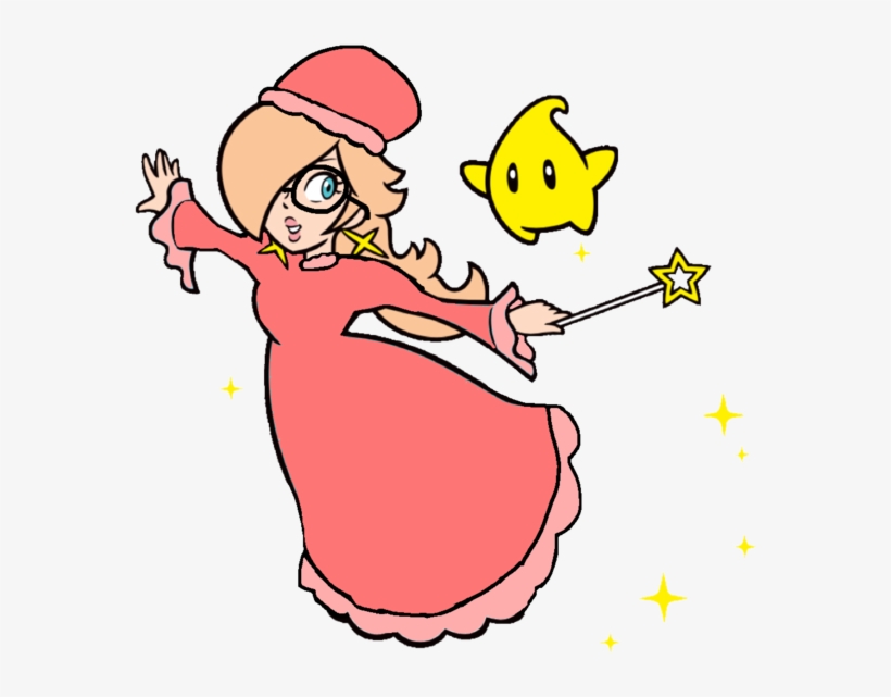 Rosalina As Little Red Riding Hood's Grandmother - Mario Party Star Rush Characters, transparent png