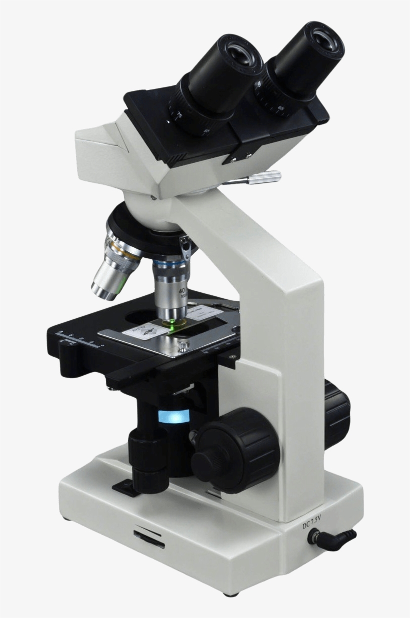 Microscope Png Transparent Image - Omax 40x-2000x Digital Lab Led Binocular Compound Microscope, transparent png