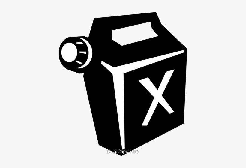 Gas Can Royalty Free Vector Clip Art Illustration - Illustration, transparent png