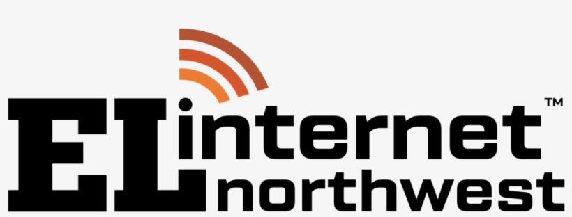 El Internet Logo Inline Color - Design, transparent png