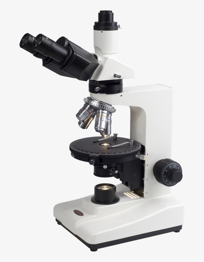 Omano Om339p Transmitted Light Polarizing Microscope - Light Microscope Transparent, transparent png