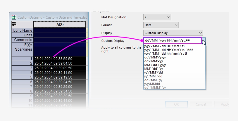 Colproiperties Custom Date Time Formats - Portable Network Graphics, transparent png