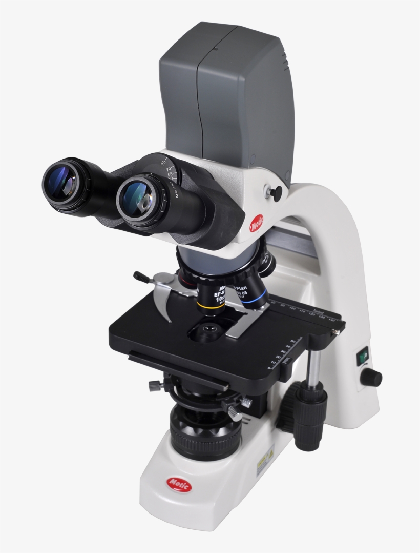Microscope Png - Motic Ba 210 E, transparent png